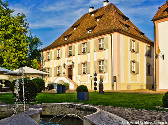Außen Ansicht des Schloss-Hotels
